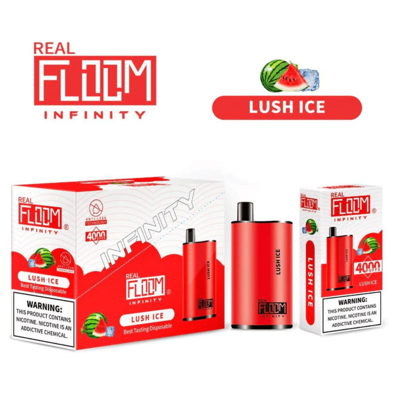 Floom Infinity Disposable | 4000 Puffs | 10mL - Lush Ice with packaging