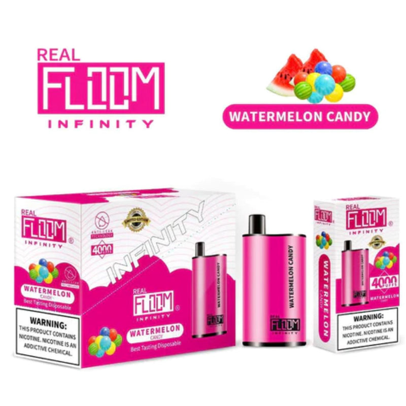 Floom Infinity Disposable | 4000 Puffs | 10mL - Watermelon Candy with packaging