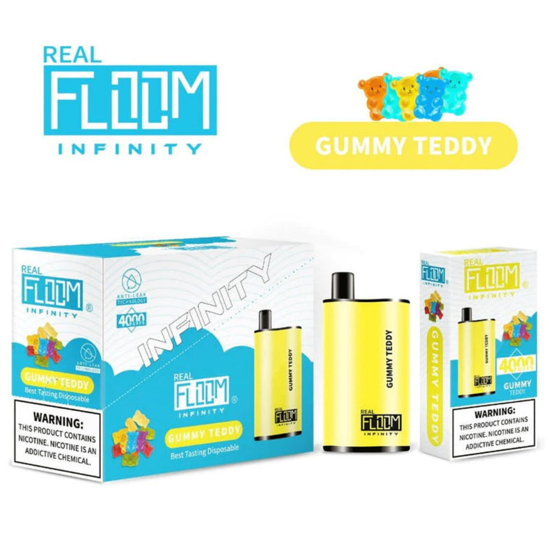 Floom Infinity Disposable | 4000 Puffs | 10mL - Gummy Teddy with packaging