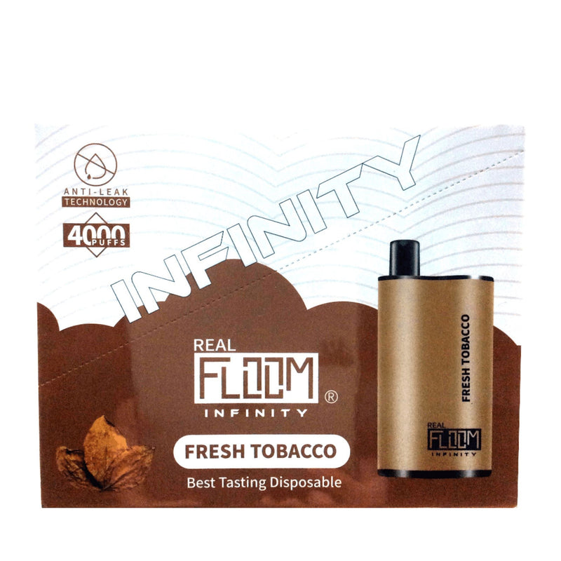 Floom Infinity Disposable | 4000 Puffs | 10mL - Fresh Tobacco with packaging