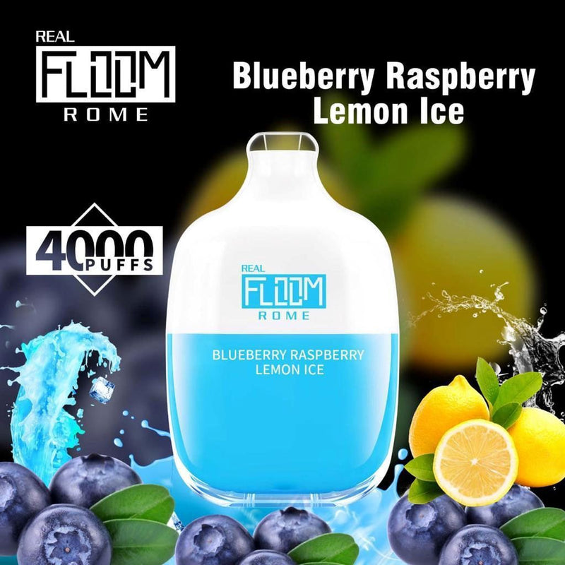 Floom Rome Disposable 4000 Puffs 12mL blueberry raspberry lemon ice