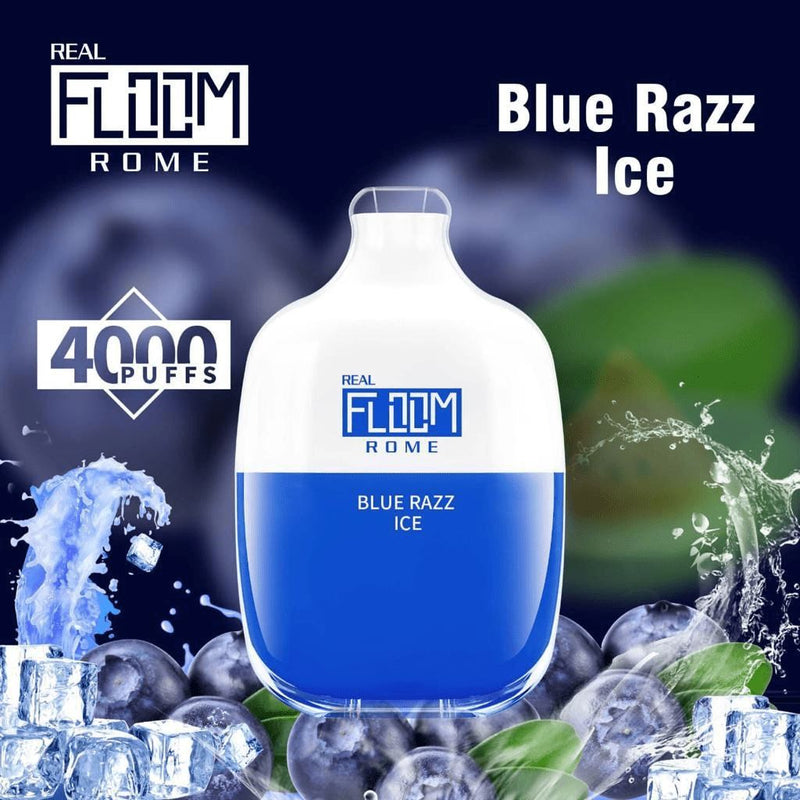 Floom Rome Disposable 4000 Puffs 12mL blue razz ice