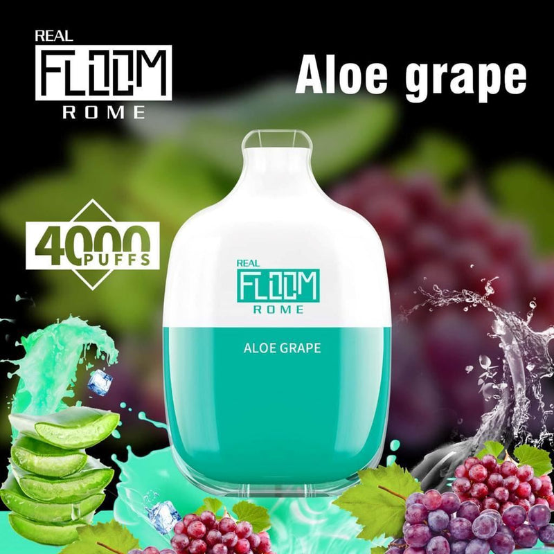 Floom Rome Disposable 4000 Puffs 12mL aloe grape