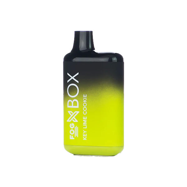 Fog X Box Disposable | 6000 Puffs | 13mL Key Lime Cookie