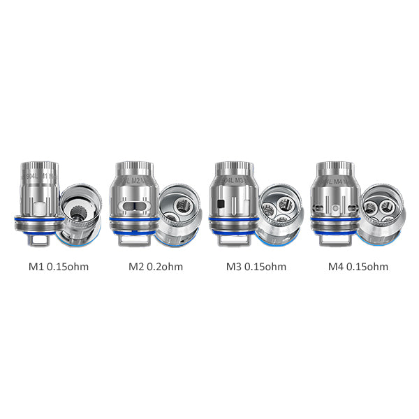 FreeMaX Maxus Pro 904L M Replacement Coils (3-Pack) Group Photo