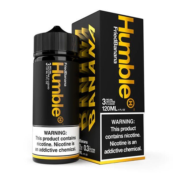 Fried Banana by Humble 120ml with Packaging