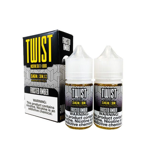 Frosted Amber by Twist Salt E-Liquid | 60mL with Packaging
