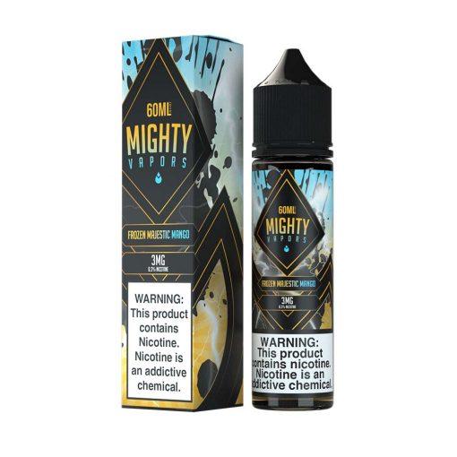 Frozen Majestic Mango by Mighty Vapors 60ml with packagingors 60ML eLiquid