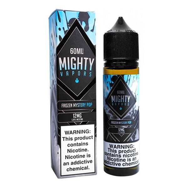 Frozen Mystery Pop by Mighty Vapors 60ml with packaging