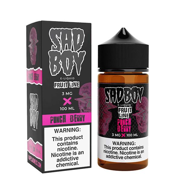 Fruit Punch Berry by Sadboy 100ml with packaging