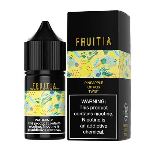  Pineapple Citrus Twist by Fruitia Salts 30ml with packaging