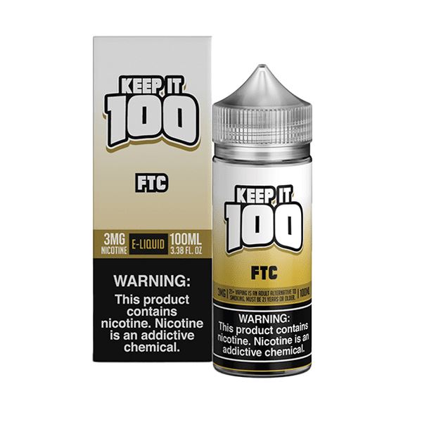 FTC by Keep It 100 Synthetic 100ml with packaging