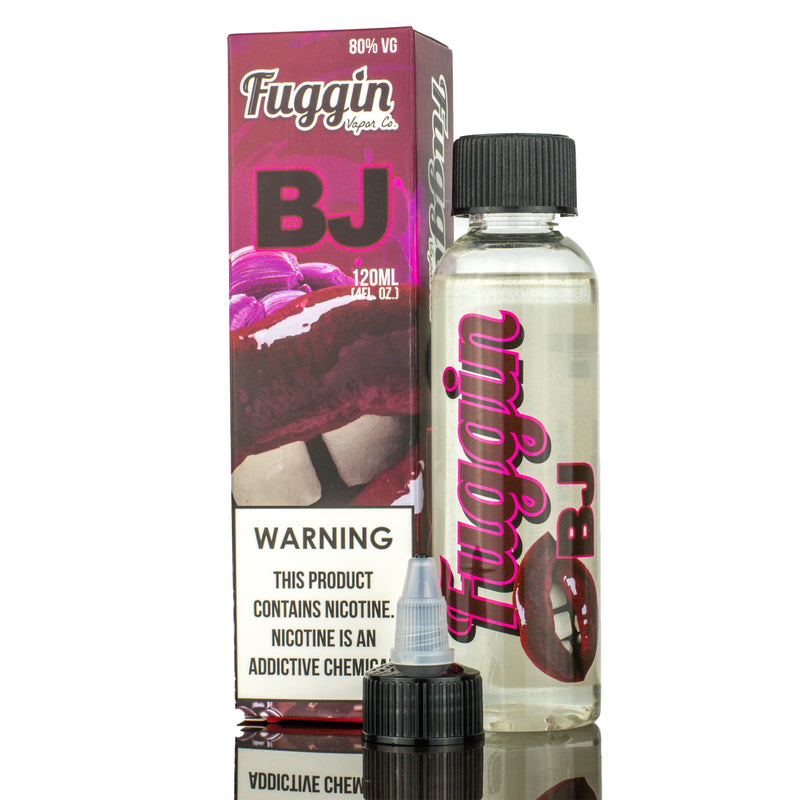 Fuggin | BJ eLiquid with packaging