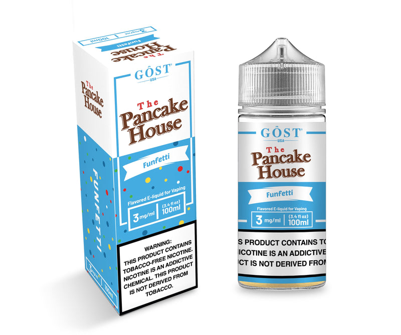 Funfetti by GOST The Pancake House Series 100mL with Packaging