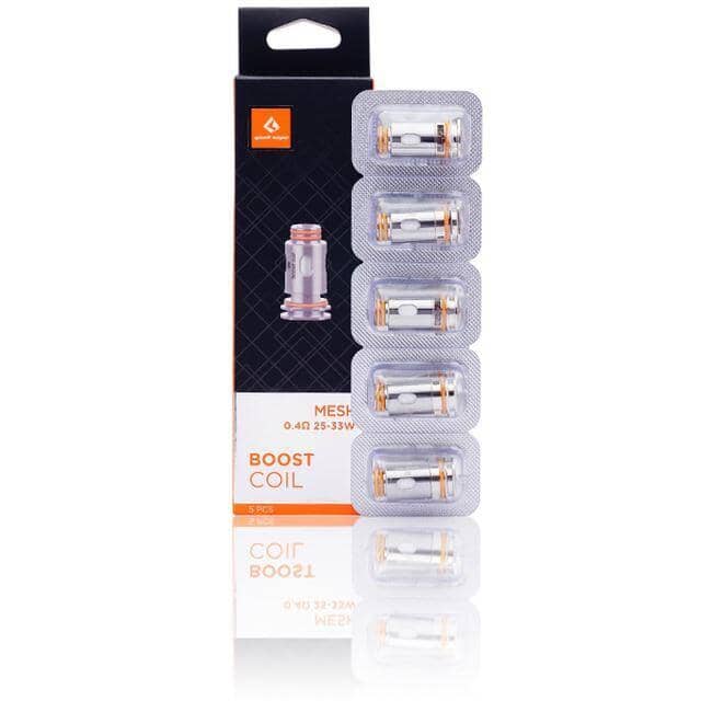 GeekVape Aegis Boost Coils (5-Pack) 0.4ohm with packaging