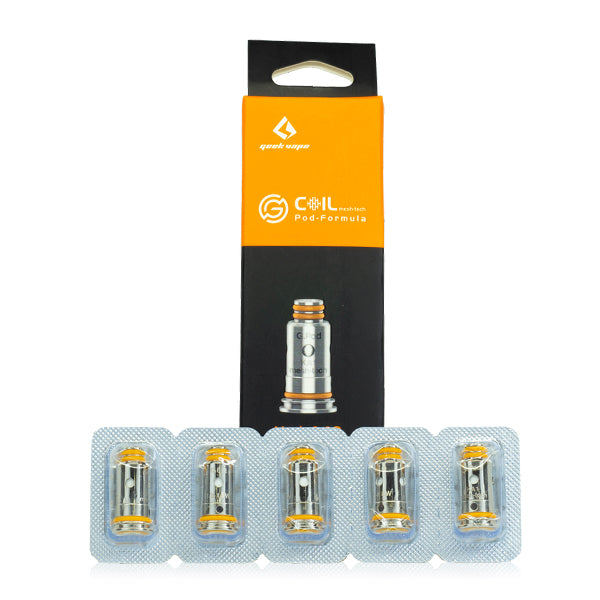 GeekVape G Coils Pod Formula (5-Pack) - G0 6 0.6ohm with packaging