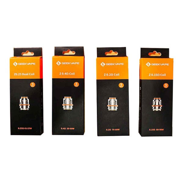 GeekVape Mesh Z Replacement Coils (Pack of 5) | For the Zeus Tank Group Photo