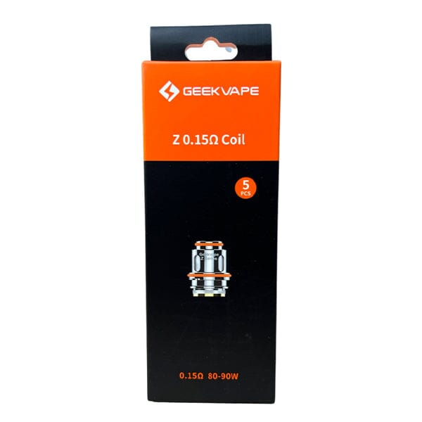 GeekVape Mesh Z Replacement Coils (Pack of 5) | For the Zeus Tank Z0.15 oohm packaging only
