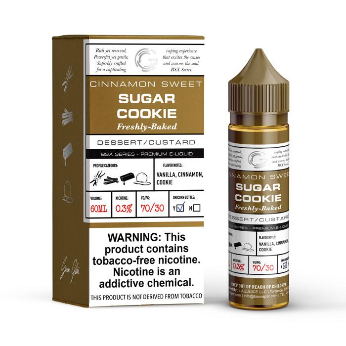 Sugar Cookie by Glas BSX Series 60ml with packaging