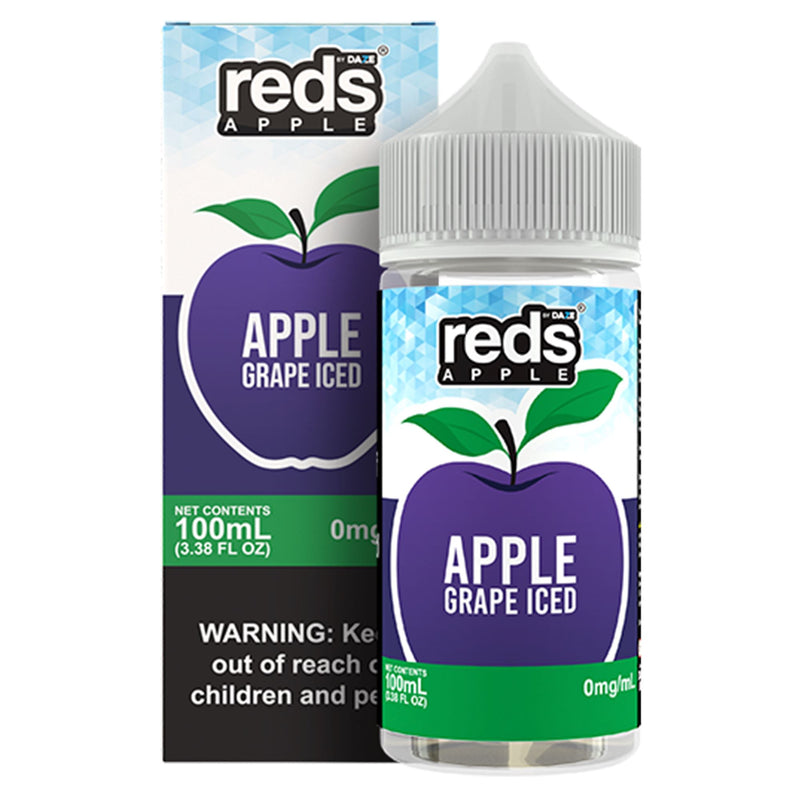 Grape Ice | 7Daze Reds | 100mL with Packaging
