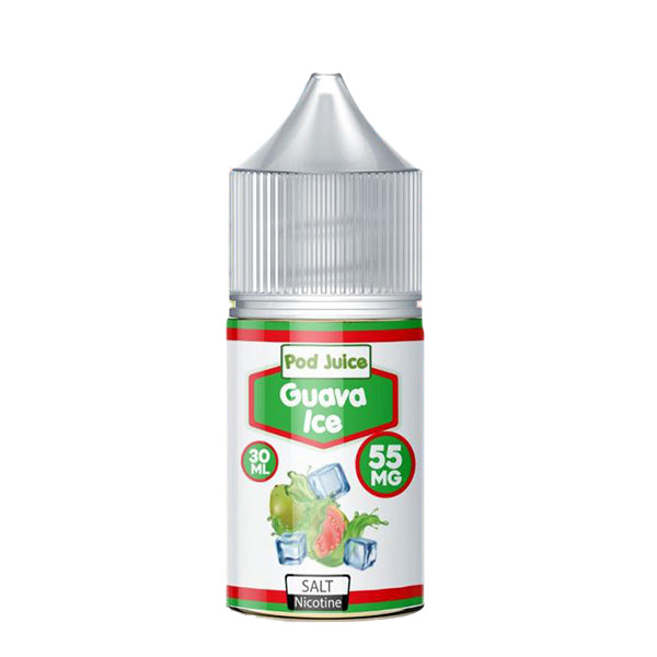 Guava Ice Salt by Pod Juice E-Liquid | 30mL