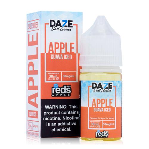 Guava Iced by Reds TFN Salt E- Liquid with packaging