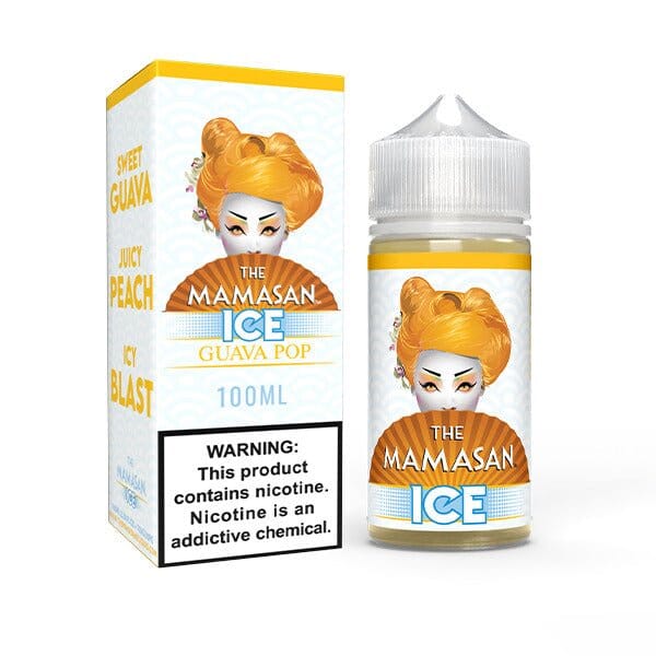 Guava Pop Ice by The Mamasan 100ml with Packaging