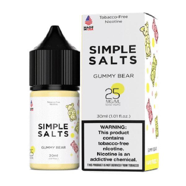 Gummy Bear by Simple Salts E-Liquid with  Packaging