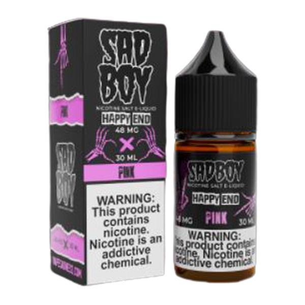 Happy End Pink by Sadboy Salt 30ml with packaging