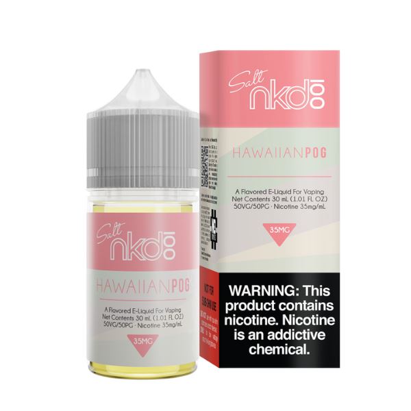  Hawaiian POG by Naked Synthetic Salt 30ml with packaging