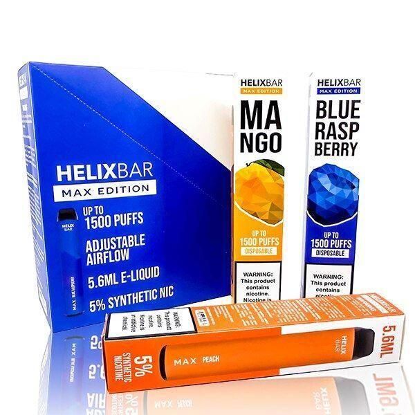 HelixBar Max Disposable E-Cigs | 1500 Puffs group photo