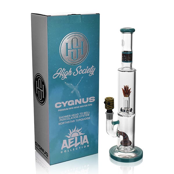 High Society – Cygnus Premium Wig Wag Water Pipe