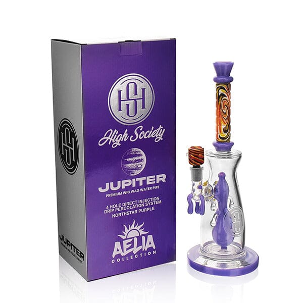 High Society – Jupiter Premium Wig Wag Water Pipe