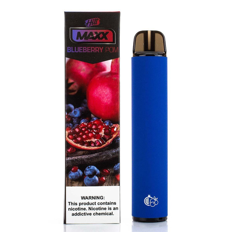 HITT MAXX 5% Disposable (Individual) - 1500 Puffs blueberry pom  with packaging