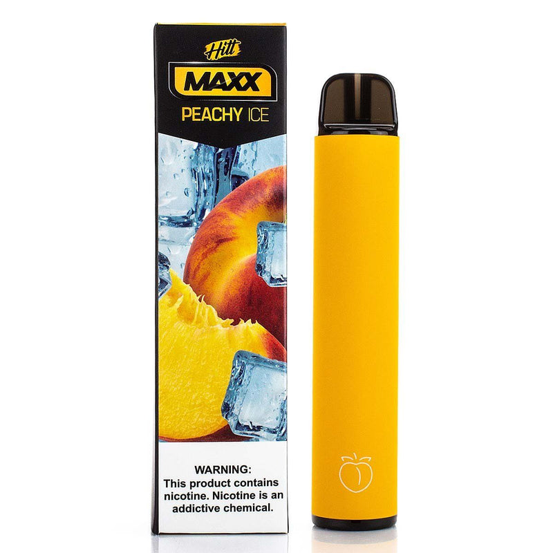 HITT MAXX 5% Disposable (Individual) - 1500 Puffs peachy ice  with packaging