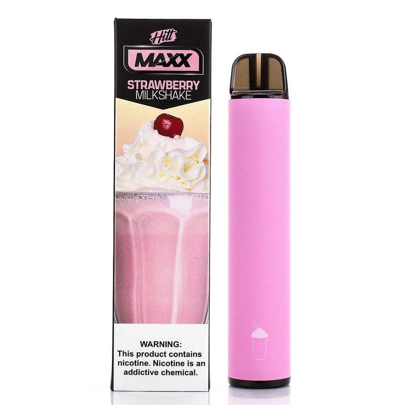 HITT MAXX 5% Disposable (Individual) - 1500 Puffs strawberry milkshake  with packaging