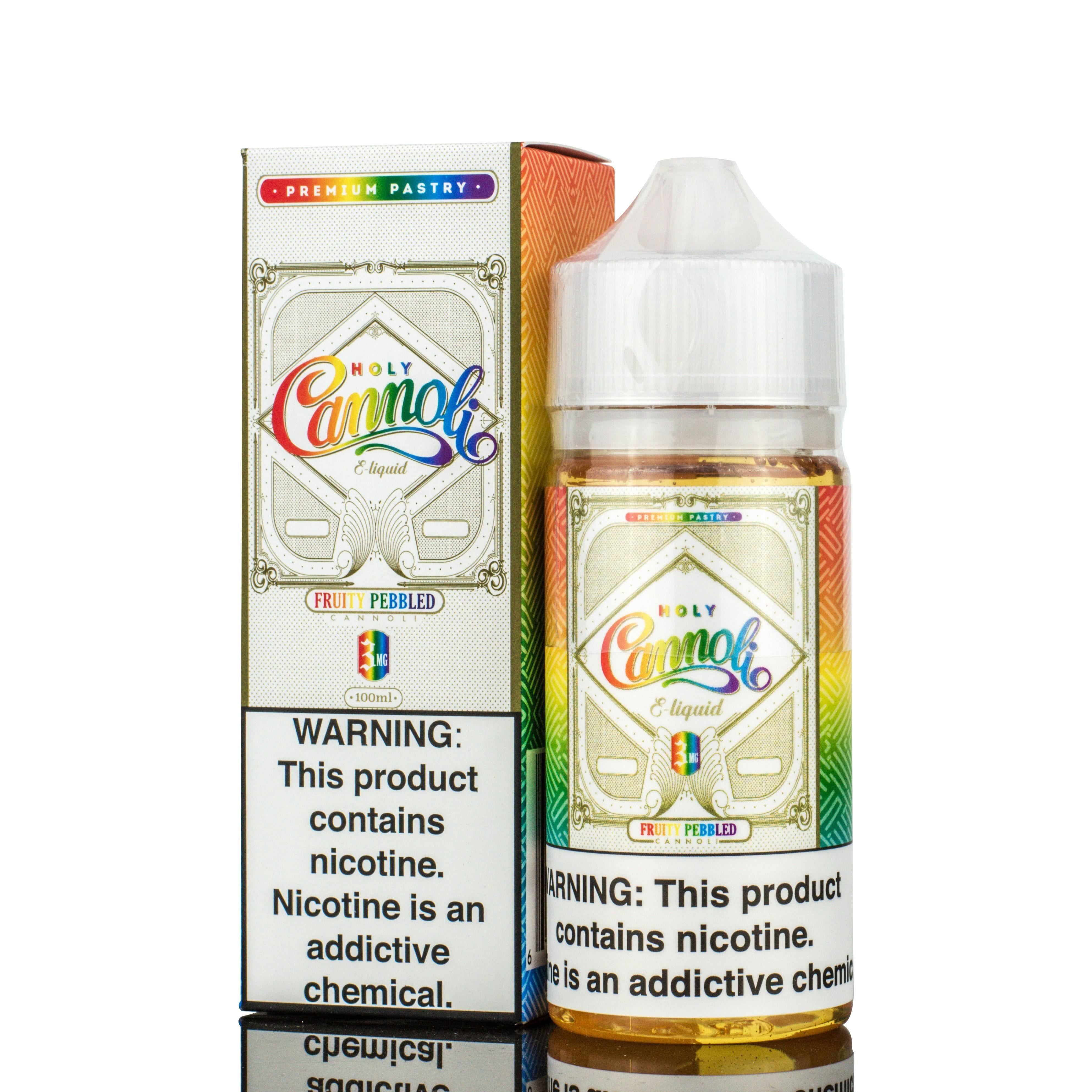 HOLY CANNOLI | Pebbled Eliquid with packaging 