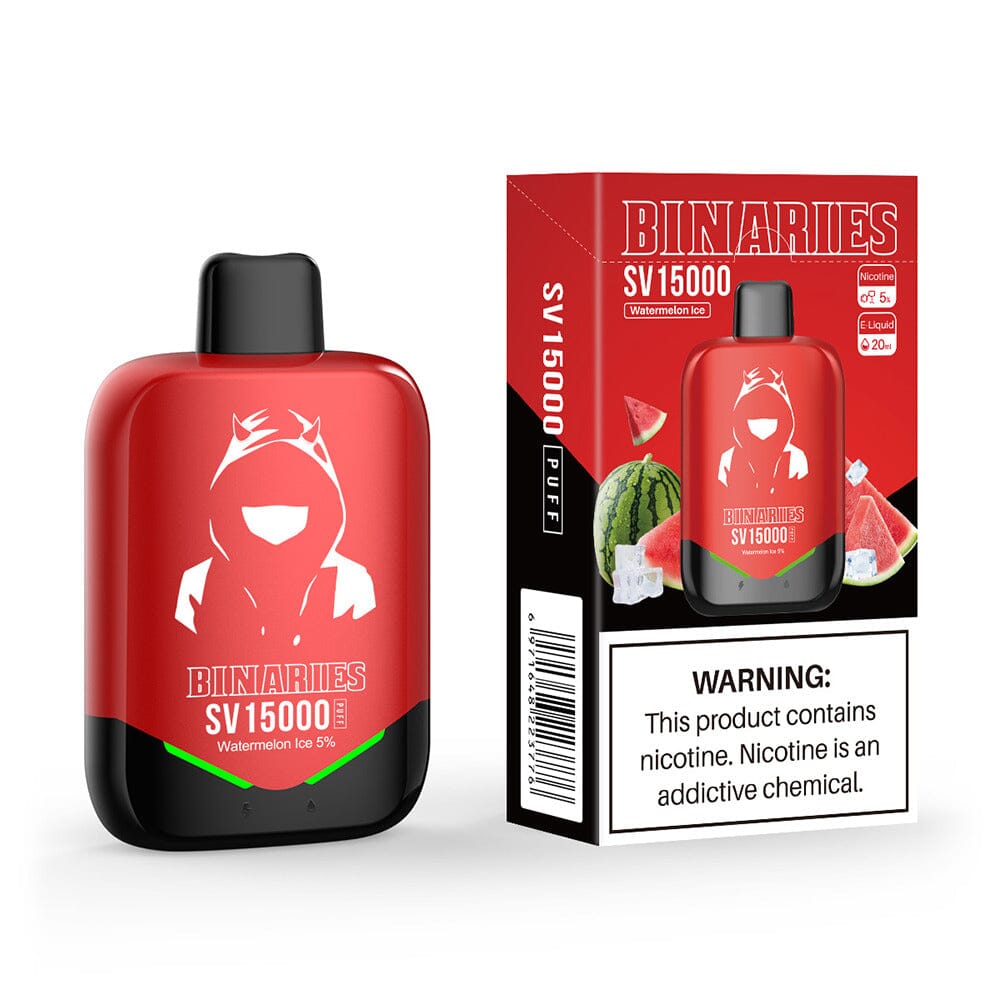 HorizonTech Binaries Cabin Disposable SV | 15000 Puffs | 20mL watermelon ice with packaging