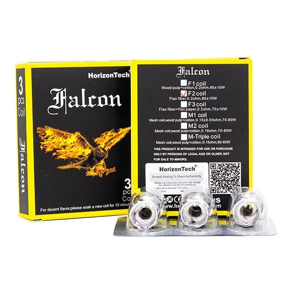 HorizonTech Falcon Coils (3-Pack) F2 Coil with packaging