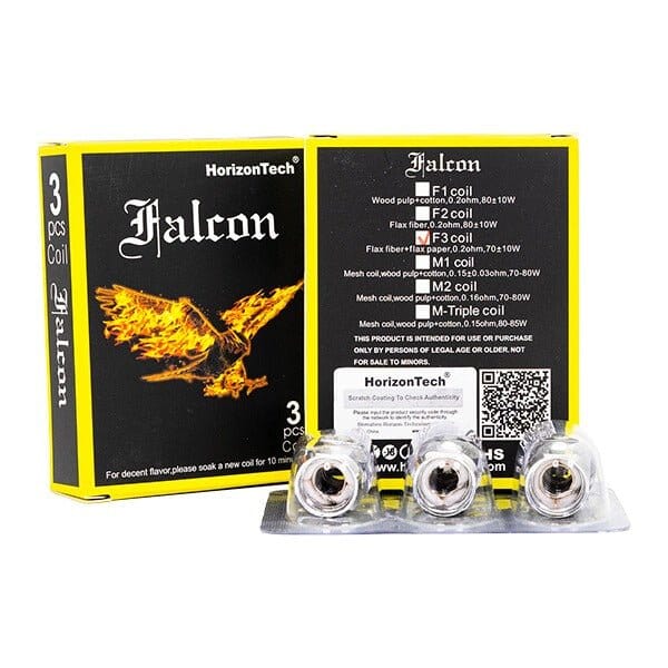 HorizonTech Falcon Coils (3-Pack) F3 Coil with packaging
