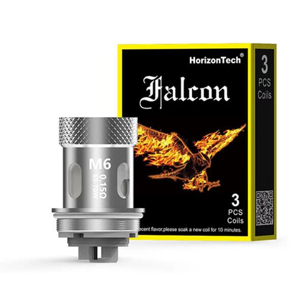HorizonTech Falcon Coils (3-Pack) M6 0.15 ohm with packaging