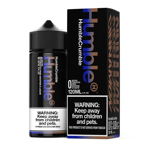 Humble Crumble by Humble Tobacco-Free Nicotine 120ML with packaging