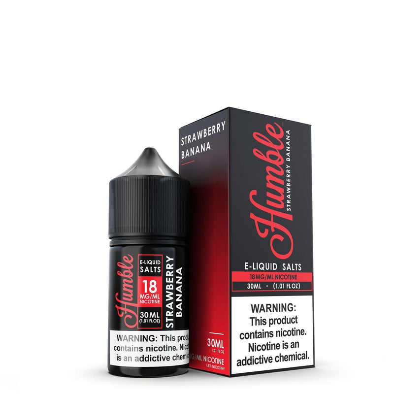 Strawberry Banana by Humble Salts 30ml with packaging