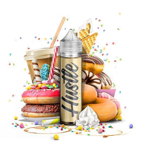 Got Dough Hustle by Humble Juice Co. 60ml bottle with background