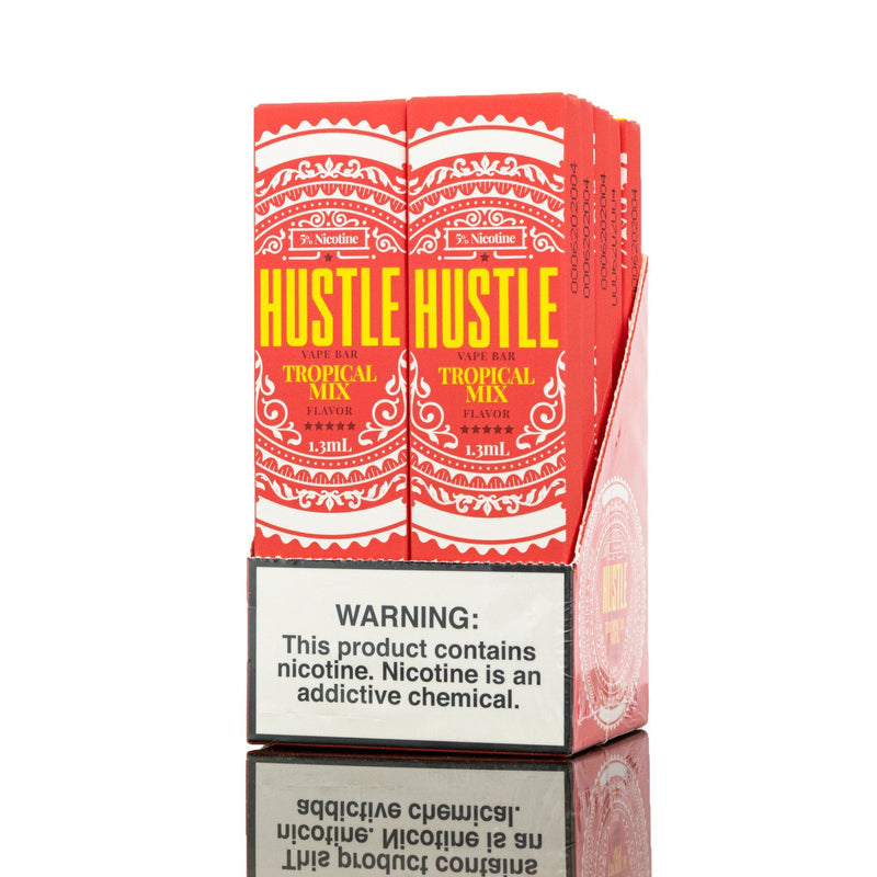 HUSTLE | Vape Bar Disposables (Individual) tropical mix packaging