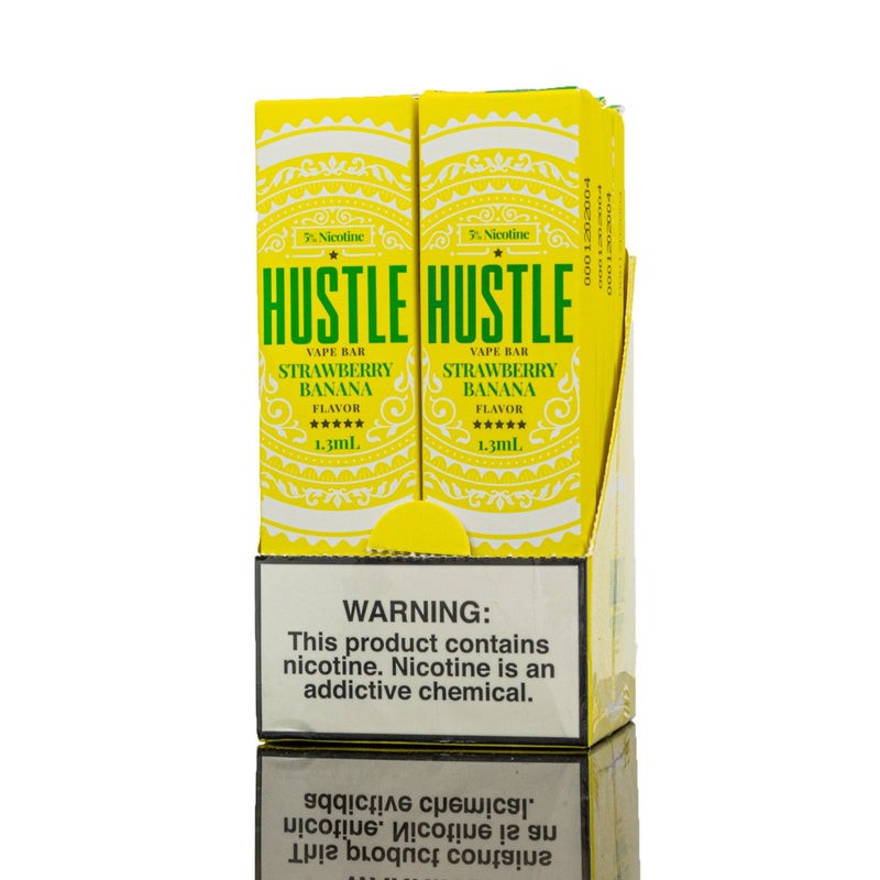 HUSTLE | Vape Bar Disposables (Individual) strawberry banana packaging