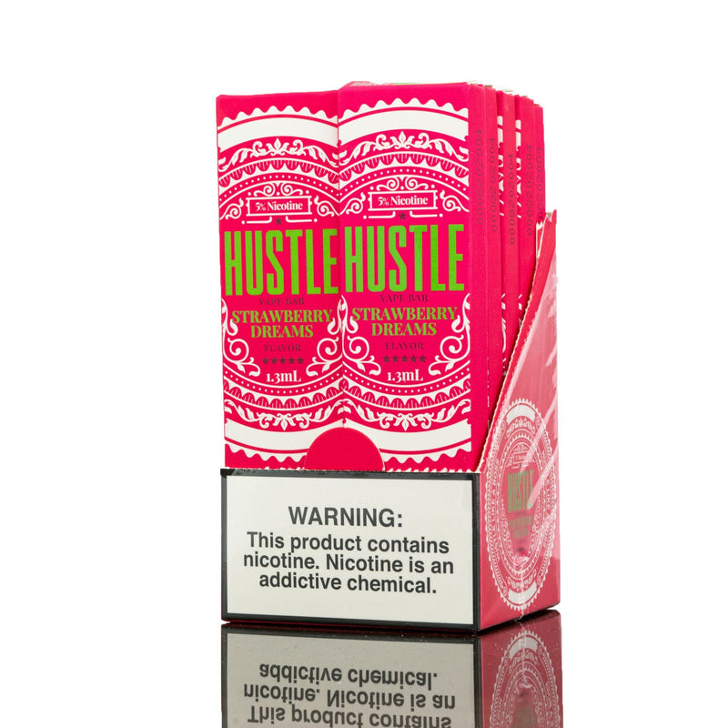 HUSTLE | Vape Bar Disposables (Individual) strawberry dreams packaging