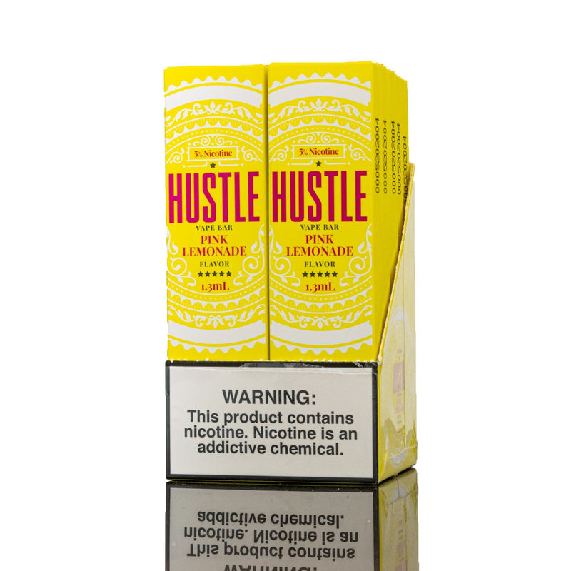 HUSTLE | Vape Bar Disposables (Individual) pink lemonade packaging