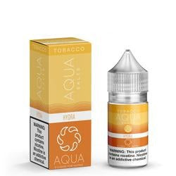 Hydra (Gold) By Aqua Tobacco Salt E-Liquid 30mL with packaging