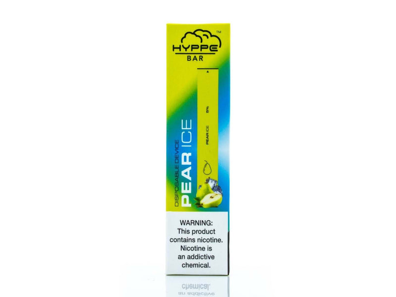 HYPPE BAR Disposable Device - 300 Puffs pear ice packaging
